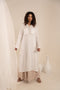 Off White Milk Fabric Long Kurta