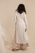 Off White Milk Fabric Long Kurta