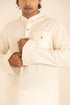 Handspun Cotton Regular Fit Full Sleeves Short Kurta