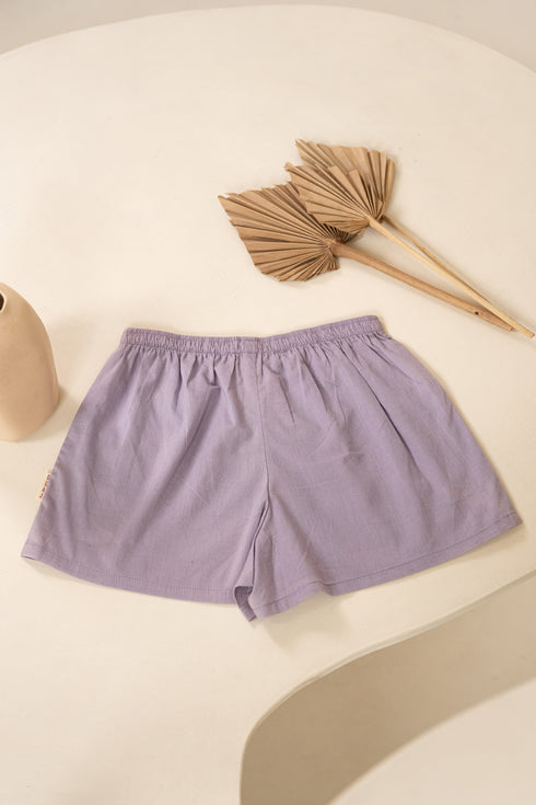 Lavender Lilac 2 Piece Organic Cotton Set