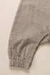 Grey Yarn Dyed Organic Cotton Rompar Suit